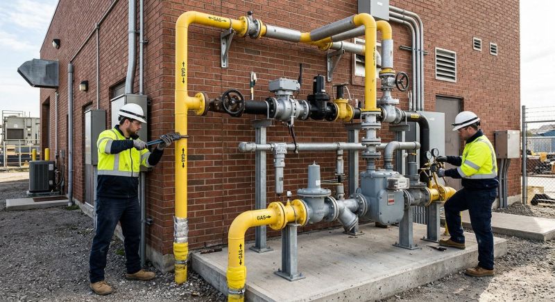 Commercial Gas Line Repair in Austin, TX