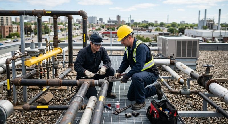 Commercial Gas Piping in Annapolis, MD