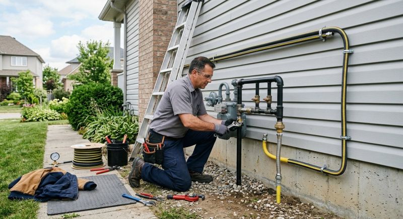 Gas Line Capping in Annapolis, MD