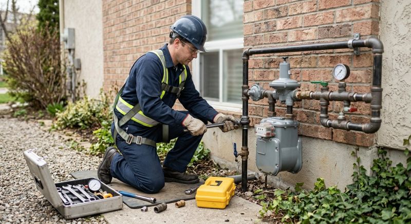 Gas Line Installation in Annapolis, MD
