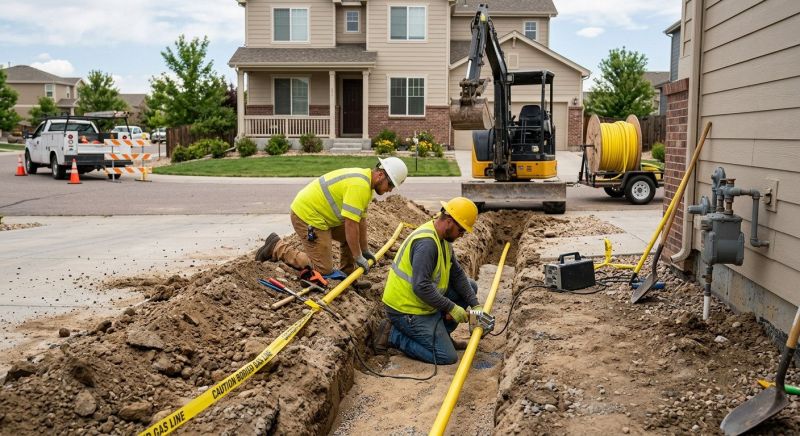 Gas Line Plumbing in Denver, CO