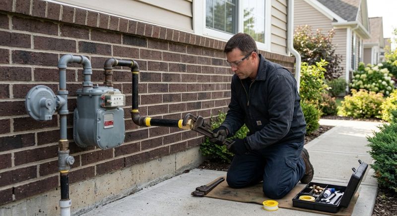 Gas Line Repair in Austin, TX