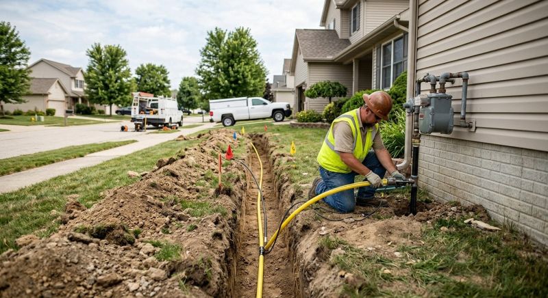 Natural Gas Line Installation in Denver, CO