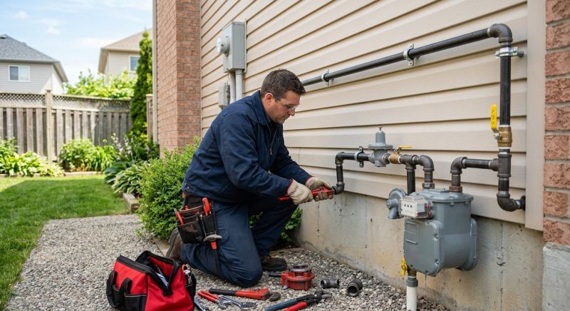 Natural Gas Line Installation in Annapolis, MD