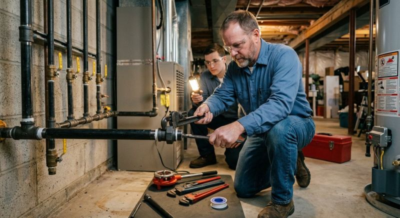 Natural Gas Plumbing in Annapolis, MD
