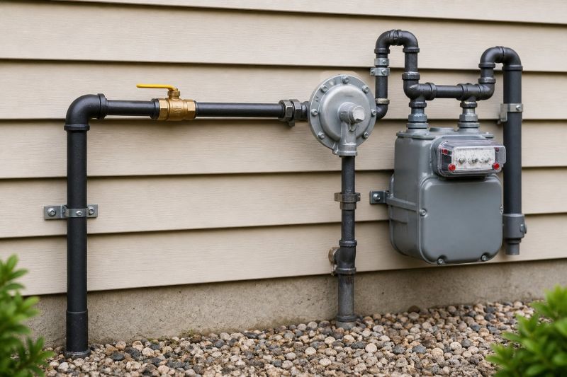 Residential Gas Piping in Fredericksburg, VA