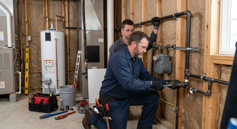 Residential Gas Piping in Austin, TX