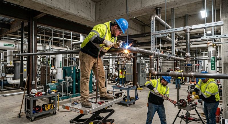 Commercial Gas Piping in Columbus, OH
